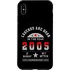 Geboren 05 Jahrgang Legende Geburtstag V Custodia per iPhone XS Max Legends Are Born 2005 Vintage Compleanno Leggenda Retro