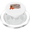Awareness Support Squad La squadra di supporto per la leucemia spera la consapevolezza della forza insieme PopSockets PopGrip per MagSafe