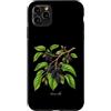 The Botany Bureau Custodia per iPhone 11 Pro Max Illustrazione della pianta di gelso Morus alba