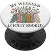Aesthetic Reader & Cute Bookstore Co. Grafica Bookish Floral Reader Prenotata PopSockets PopGrip Adesivo
