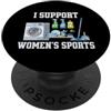 Funny Offensive Sarcastic Housewife Homemaker I Support Donne Sport Stay At Home Mamme PopSockets PopGrip Adesivo