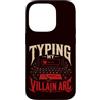 AI Typing Arc Meme Studio Custodia per iPhone 14 Pro Mio Arco Del Villain Per Scrittori Artisti AI E Meme