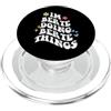 Personalized Name Mothers Day outfit For Retro Groovy Im Berte Doing Berte Things Divertente Festa della mamma PopSockets PopGrip per MagSafe