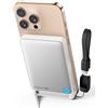 INIU Qi2-Certificato 30W Magnetic Power Bank, 10000 mAh Power Bank con Ultrasottile, Powerbank Magnetico