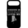 Someone Loves Me In US State Of Rhode Is Custodia per iPhone Air Qualcuno nel Rhode Island mi ama vintage stato degli Stati Uniti