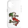 Lakelandwholesale1 Shirt Company Custodia per iPhone 16 Italia Eterna Amore Infinito Italia Mappa Bandiera Grafica