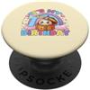 Kawaii Dumpling Squish Squad Gifts Birth It's My 7th Birthday Girl Kawaii Dumpling Pastel Estetic PopSockets PopGrip Adesivo