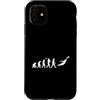 Soccer Goalkeeper Gifts Custodia per iPhone 11 Calcio Portiere Evoluzione Divertente Portiere Giocatore Design