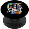 CTE Classroom Apparel CTE Squad Tie Dye Ritorno a scuola Carriera Formazione tecnica PopSockets PopGrip Adesivo