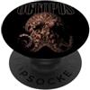 Majestic Octopus Face Wildlife Nature Ar Octopus Face Mare Fauna Selvatica Natura Polpo PopSockets PopGrip Adesivo