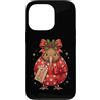 Merry Christmas Wrap Ribbon Bow Stars Xm Custodia per iPhone 13 Pro Kiwi Bird - Carta da regalo, motivo: Babbo Natale, agrifoglio