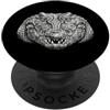 Alligatore Fauna Selvatica Palude Florid Alligatore Illustrazione Coccodrillo Coccodrillo PopSockets PopGrip Adesivo