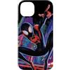 Marvel Spider-Man nella città di Spider-Verse Miles Morales Custodia per iPhone 14 Plus