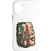 Lakelandwholesale1 Shirt Company Custodia per iPhone 16 Plus Bandiera Italia Firenze Duomo Donna Labbra Graphic Design Firenze