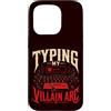 AI Typing Arc Meme Studio Custodia per iPhone 15 Pro Mio Arco Del Villain Per Scrittori Artisti AI E Meme