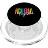 Colorful Pickleball Life Pickleball Life Colorful Retro Pickleball Life PopSockets PopGrip per MagSafe