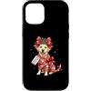 Merry Christmas Wrap Ribbon Bow Stars Xm Custodia per iPhone 12/12 Pro Labrador Retriever Lab - Carta da regalo con Babbo Natale