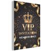 MuchoWow© MuchoWow© Pannelli Fonoassorbenti Decorativi Pannello | 60x80 cm - Fonoassorbente Quadri Insonorizzanti Per Pareti Isolamento Acustico Decorativo Isolante Invito - VIP - Corona