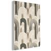 MuchoWow© MuchoWow© Quadri Fonoassorbenti Pannello Fonoassorbente | 30x40 cm - Decorativi Isolamento Acustico Pannelli Acustici Insonorizzazione Stanza Insonorizzanti Astratto - Motivo - Archi