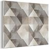 MuchoWow© MuchoWow© Pannello Decorativo Parete Pannelli Fonoassorbenti | 40x30 cm - Acustici Insonorizzanti Decorazioni Casa Isolamento Acustico Fonoassorbente Quadri Fonoisolanti Geometrico