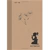 CREATESPACE Dot Notebook B6: Brown, Little Girl and Dandelion Design, Softcover, Dotted Grid, Numbered Page, Small, Journal