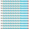 STABILO - Matita Ergonomica triangolare - EASYgraph | per Destrimani, Azzurro, Confezione da 12, Gradazione 2B