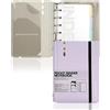 CAGIE Raccoglitore ad anelli, formato A7, ricaricabile, 6 anelli, con registro, fogli sfusi, diario, con tasche, formato A7, ricarica con righello quadrato, lato Daily & Dot, 4,13 x 5,71 cm, viola