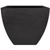 Tusco Products Fioriera, Nero, 40,6 cm