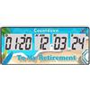 YOOREAL Digital 9999 giorni conto alla rovescia giorni timer orologio, alla | conto rovescia di pensionamento, design magnetico, allarme forte, tracce vacanze nuziali lavoro cucina nascita