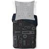Jay Franco Star Wars Darth Vader Empire - Set di biancheria da letto per bambini, super morbida, con federa, solo copripiumino (imbottitura non inclusa), colore nero, 2 pezzi
