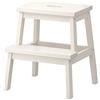 IKEA BEKVÄM - Sgabello a pedana, 50 cm, colore: Bianco