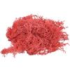 PATIKIL 1.8 OZ Finto Muschio Conservato Renna Muschio Artificiale Muschio Lichene Centrotavola Decoro Finta Muschio per Vaso Piante Natale Artigianato Rosso