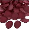 PATIKIL Petali di Rosa di Seta, 200 Pz Petali di Fiori Artificiali Petali di Rosa Finti per Matrimonio Spargimento Corridoio Sposa Decorazione Tavolo Notte Romantica, Rosso Vino
