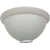 Generico Applique Classica in Vetro, Lampada da Parete a Mezzaluna, 1 Luce, per Bagno, Camera, Soggiorno, Cucina, Scala, Corridoio art. goccia rosa