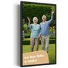 Cimpress Tela Personalizzata con Foto e Cornice, 40 × 60 cm, Verticale | Personalizzabile con immagine o testo, decorazione da parete per casa o ufficio, regalo personalizzato per Natale e feste