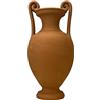Generic Vaso Anfora in ceramica greca antica da dipingere in terracotta