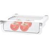 Generico Organizzatore Per Cassetti Frigorifero - Scatole Organizer Estraibili Da 27x24x10 Cm, Scatola Impilabile Per Ripiani Frigorifero, Robusto Contenitore Per Alimenti | Contenitore Per Frigorifro Da Cuci