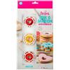 Decora 0255042 Set 6 Tagliapasta Occhio Di Bue Classic, In Plastica, Il Kit Ideale per Creare Decorazioni in Pasta di Zucchero o di Gomma, Made in Italy, Design originale. Confezione da 6 pezzi.