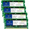 Timetec 16GB Kit(4x4GB) DDR3L / DDR3 1600MHz PC3L-12800 / PC3-12800 Non-ECC Unbuffered 1.35V / 1.5V CL11 2Rx8 Dual Rank 204 Pin SODIMM Laptop Notebook PC Memoria RAM Aggiornamento