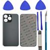 Alovexiong Vetro posteriore di ricambio per iPhone 13 Pro con strumenti di | Vetro posteriore di ricambio per iPhone 13 Pro, con pellicola adesiva premontata e kit di attrezzi di riparazione (verde)