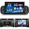 JAWSEU 4+64G Autoradio Android per Fiat Panda 2013-2020 con CarPlay e Android Auto 9 Schermo con GPS Bluetooth5.0 WiFi FM RDS Cámara DSP