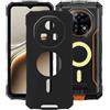 BUNALFaa Cover per Doogee Fire7 Pro (6.56), Custodia per Antiurto Antigraffio Protettiva Case Ultra Sottile Silicone Custodie per Doogee Fire7 Pro - Nero