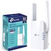 TP-Link AX1800 - Estensione di portata Wi-Fi a doppia banda 6, ad alta velocità/Wi-Fi amplificatore/hotspot Wi-Fi con 1 porta Gigabit e 2 antenne esterne, modalità punto di accesso integrato, spina