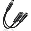 Carphone Warehouse Adattatore USB-C a Jack 3,5 mm, Ricarica + Audio 2 in 1 con DAC Chip, Compatibile con iPhone 15, Huawei Mate 10 Pro/P40, Samsung Galaxy S24/S23/S22/S21, OnePlus, Xiaomi