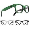 Lumiadot Anti-Scratch Protective Sticker Wrap Cover Compatible with Ray-Ban Meta Smart Glasses Gen 2 - Size Standard (M) - 6 Pack (2 Black, 2 White, 2 Green)