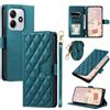 GoodcAcy Cover per Xiaomi Redmi Note 14 5G/Poco M7 Pro con Cordino, Premium Pelle PU Portafoglio con Supporto Flip Libro Libretto Custodia [Protezione Completa] [Slot per Scheda] [Supporto Stand] - Verde