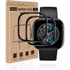 Cable Leader Confezione da 2 pellicole protettive per Fitbit Versa 4/Versa | Ultra resistente, antigraffio, alta definizione, alta trasparenza, facile installazione, senza bolle, resistente agli urti