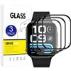 X-Dision [3 Pezzi Pellicola Protettiva Compatibile con Redmi Watch 6 Lite,[Resistente ai Graffi][3D Curved Full Cover] Pellicola Protettiva per Redmi Watch 6 Lite