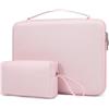 HYZUO 15-16 Pollici Custodia Rigida per PC Portatile Borsa, Rosa Pallido