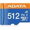 Adata Ausdx512guicl10a1-Ra1 Memoria Flash 512 Gb Microsdxc UhS-I Classe 10 (warehouse LindeN----Premier 512gb Micr)